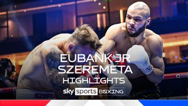 Fight Highlights | Eubank Jr wins by KO after flooring Szeremeta FOUR times 