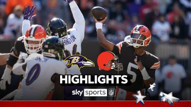 Ravens at Browns | 2024 Week Eight NFL highlights