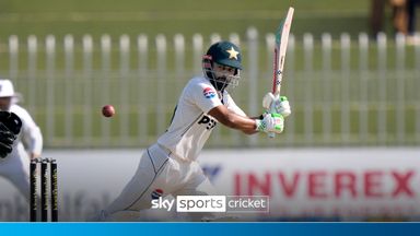 Two sixes and a four! | Bashir bruised by Pakistan's excellent batting!