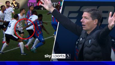 Were Palace denied a clear penalty?