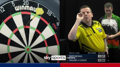 'Where has that come from?!' | Chisnall hits nine-darter!