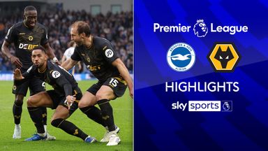 88, 90+3! Wolves salvage late draw and stun Brighton