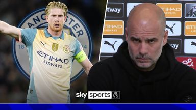 'I said I don't know!' | Pep uncertain on when De Bruyne will return