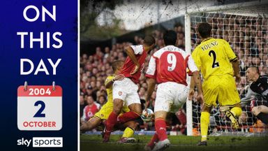 On This Day: Henry's audacious backheel goal against Charlton