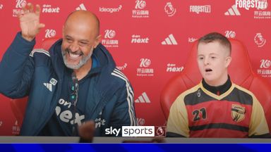 Nuno and Forest make fan's day with heart-warming press conference