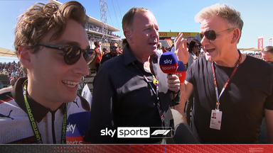 Olympic golds and Gordon Ramsay! | Best of Brundle's US GP Gridwalk