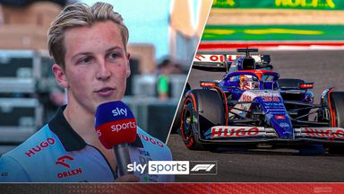 'Today was good!' | Lawson embraces successful F1 debut race