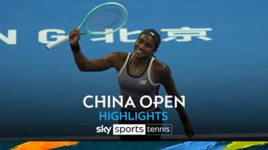 Gauff storms past Muchova to win China Open