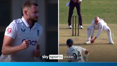 Atkinson and Leach strike as England take two quick wickets