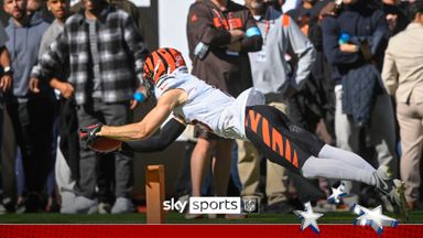 Jones scores spectacular 100-yard kickoff return TD for Bengals