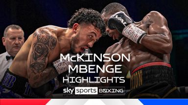 Highlights: Mbenge beats McKinson on points to take IBO title