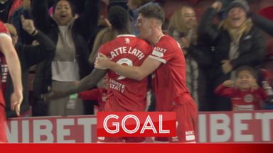 Latte Lath ends his Boro goal drought with powerful header