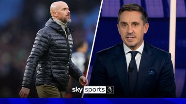 Neville: Draw at Villa has bought Ten Hag time | ‘Keeps the wolves at bay’