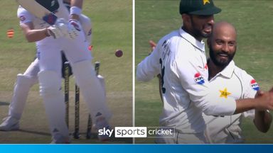 'Beauty!' | Sajid nutmegs Potts as England undone by Pakistan spin