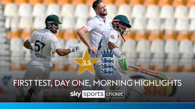 Pakistan make solid start after early Atkinson wicket