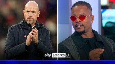 Evra 'not worried' about Ten Hag's future at Man Utd 