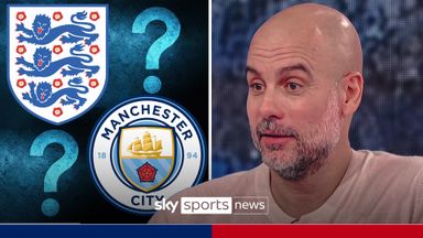 Pep responds to England job questions | FA 'sound out' City boss