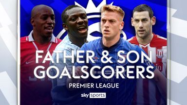 Father and son Premier League goalscorers