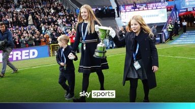 Rob Burrow's family carry out the newly named Player of the Match award