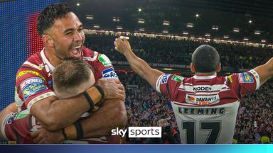 WINNING MOMENT! Wigan Warriors retain SL champions title!