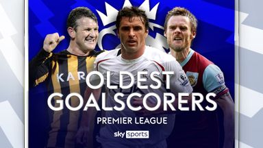 Who are the oldest Premier League goalscorers?