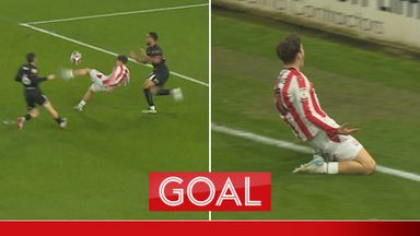 Liverpool loanee scores overhead kick for Stoke!