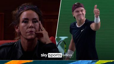 Don't mess with Mum! Tennis star gets ICY response after sarcastic clap