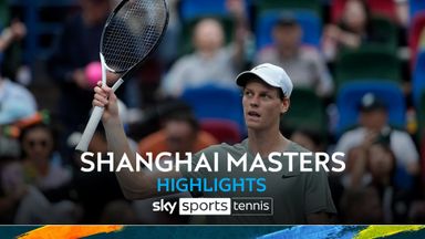 Sinner beats Machac to reach Shanghai final