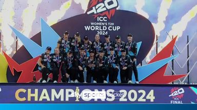 New Zealand lift the 2024 T20 World Cup trophy!