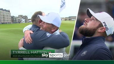 Hatton's birdie on 18th clinches third Alfred Dunhill Links Championship