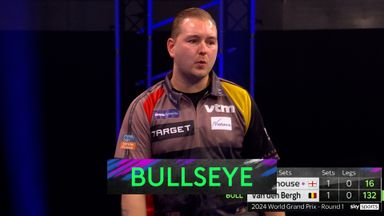 'Look at that from the Belgian!' | Van den Bergh's big 132 checkout