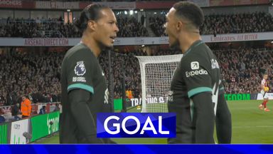 'Captain's goal!' | Van Dijk heads Liverpool level