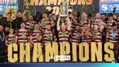 'A year of perfection!' | Wigan Warriors lift trophy after Grand Final victory