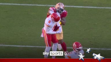 Punches thrown as Williams ejected from Chiefs-49ers!