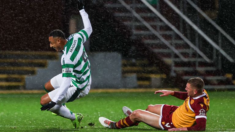 Celtic striker Idah undergoes ankle scan