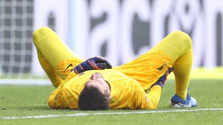 Alisson Becker Out for Six Weeks: Liverpool Faces Tough Matches Ahead 