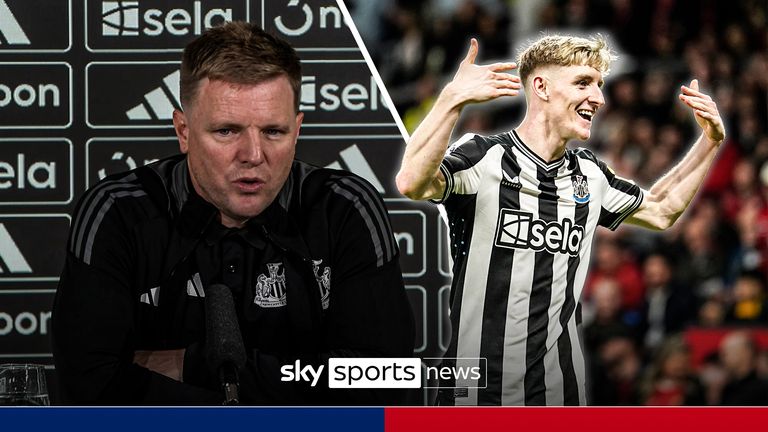 Newcastle boss Eddie Howe describes Anthony Gordon&#39;s contract extension as &#39;smart work&#39; and hopes he can focus on his season without &#39;needless noise&#39; around future.