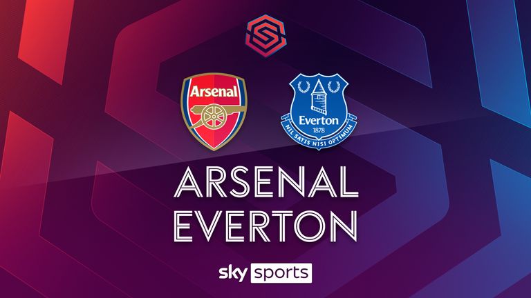 Cuplikan pertandingan WSL antara Arsenal dan Everton.