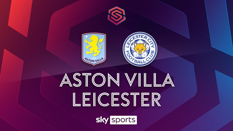 Highlights of the Women's Super League match between Aston Villa and Leicester City.