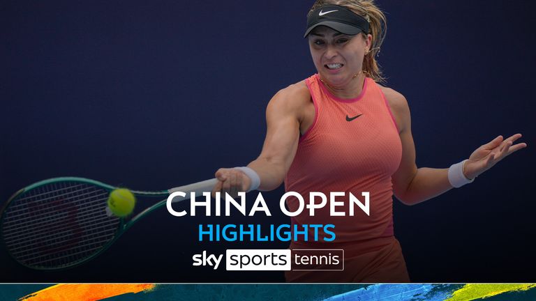 Badosa upsets Pegula to reach China Open quarterfinals