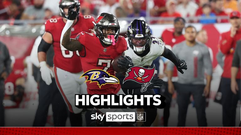 Lo más destacado de los Baltimore Ravens contra los Tampa Bay Buccaneers de Seven One de la temporada de la NFL.