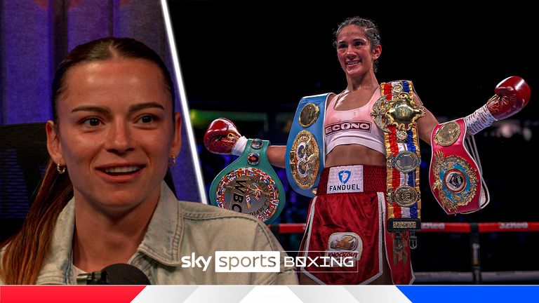 Skye Nicolson on Amanda Serrano