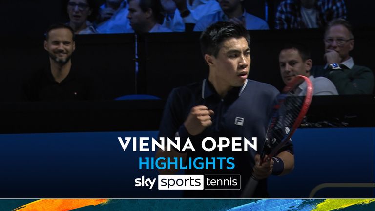 Highlights of the Vienna Open match between Brandon Nakashima vs Tommy Paul.