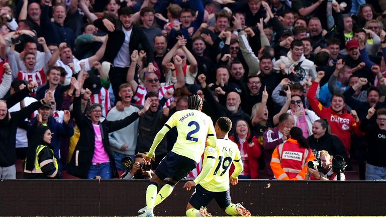 Cameron Archer's goal was just Southampton's fourth of the season - but fully deserved at the Emirates