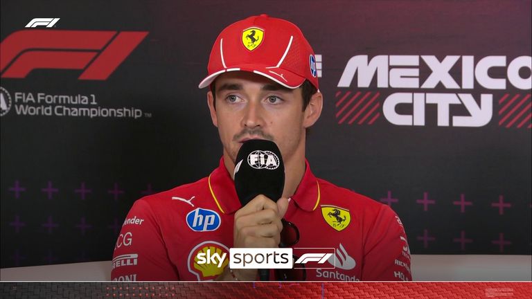 Presser Charles Leclerc