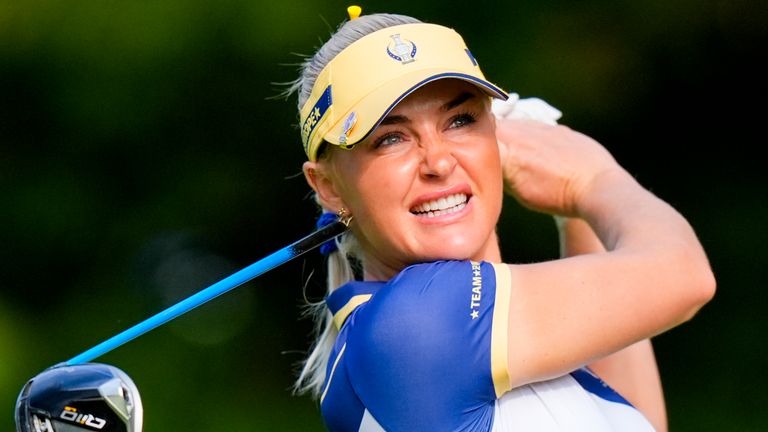 Europe's Charley Hull, Solheim Cup (Associated Press)