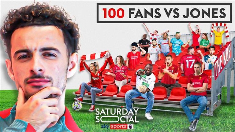 Curtis Jones: 100 fans vs 1 footballer