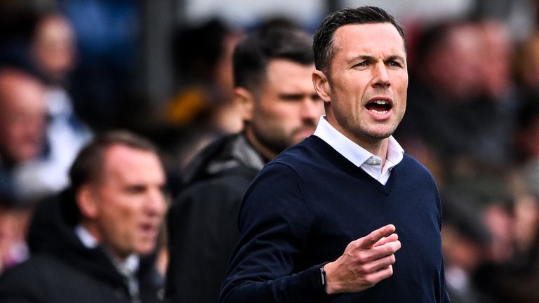 Ross County manager Don Cowie