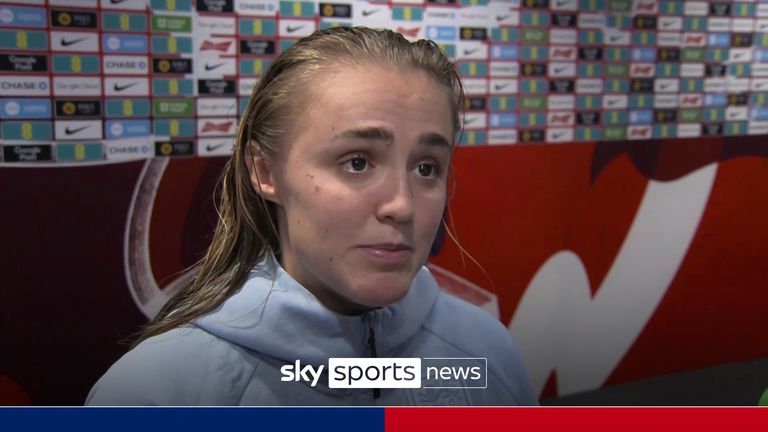 Georgia Stanway after England&#39;s 4-3 defeat to Germany.