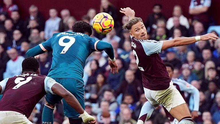 Bournemouth's Evanilson scores a late winner at Villa Park